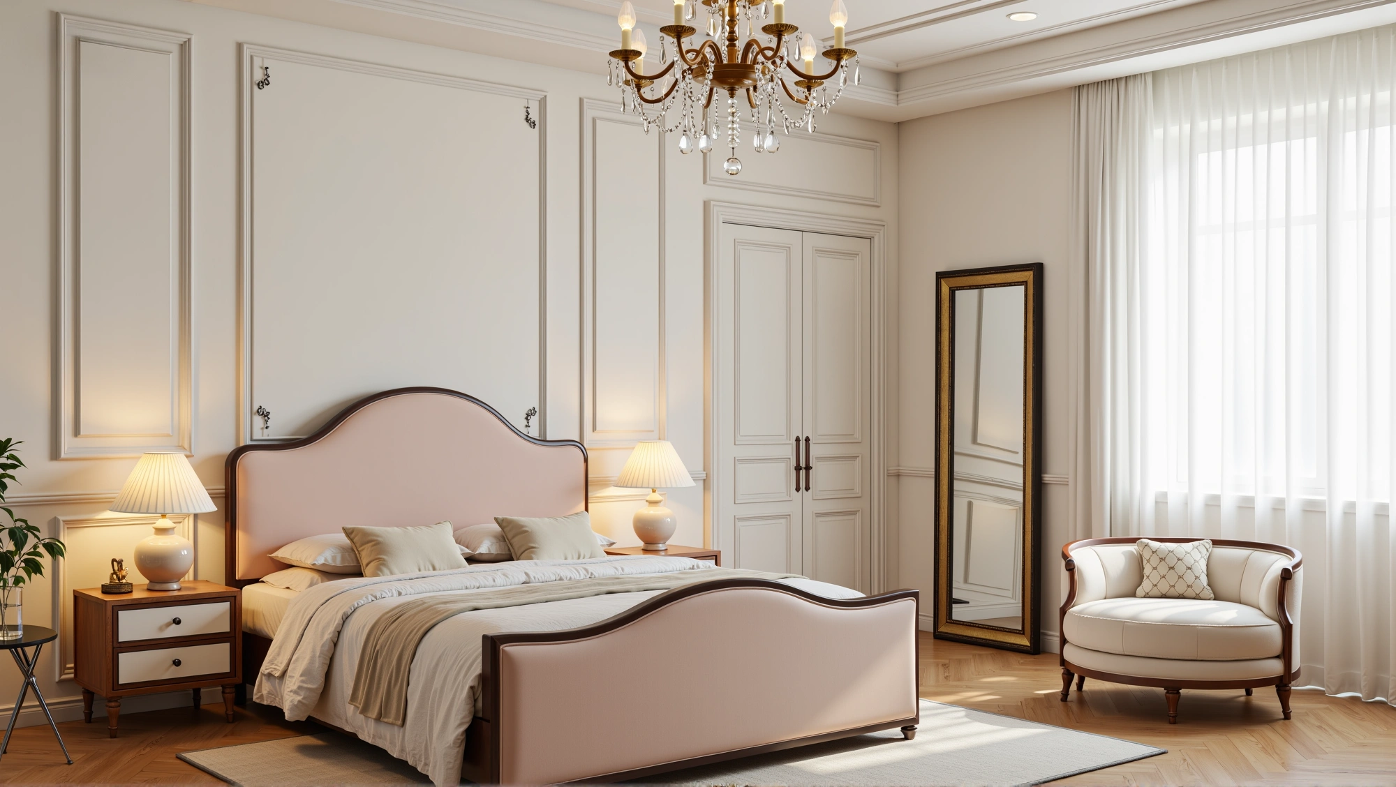 An Elegant Sweet Bedroom Bedroom 3