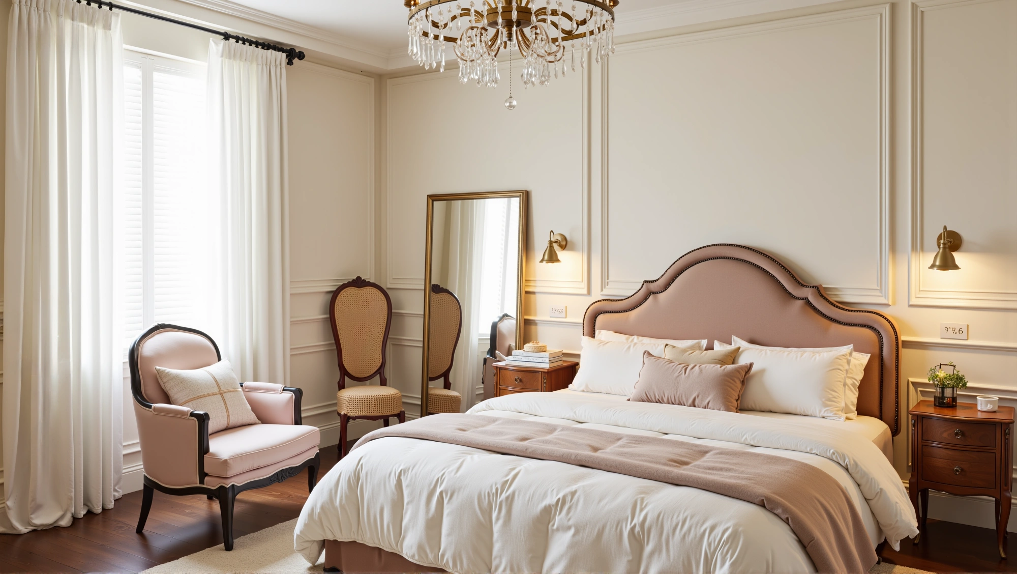 An Elegant Sweet Bedroom Bedroom 4