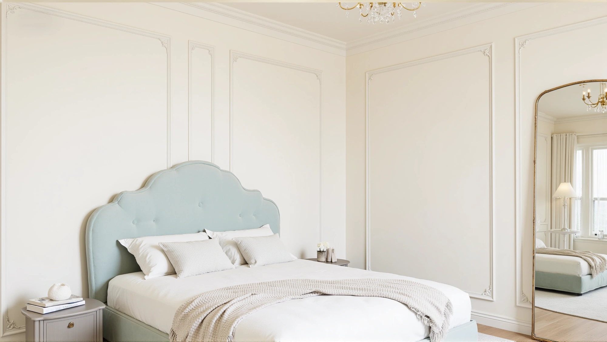 Soft Blue French Style  Sweet Kids Bedroom Kids bedroom 4