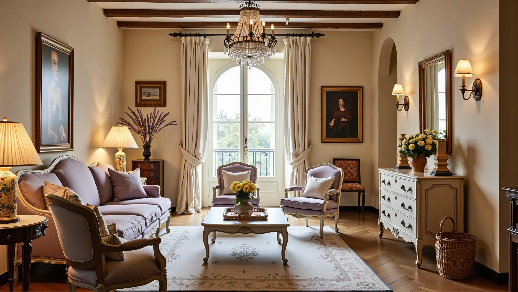 French Residence: Symphony of Romance and Nature
