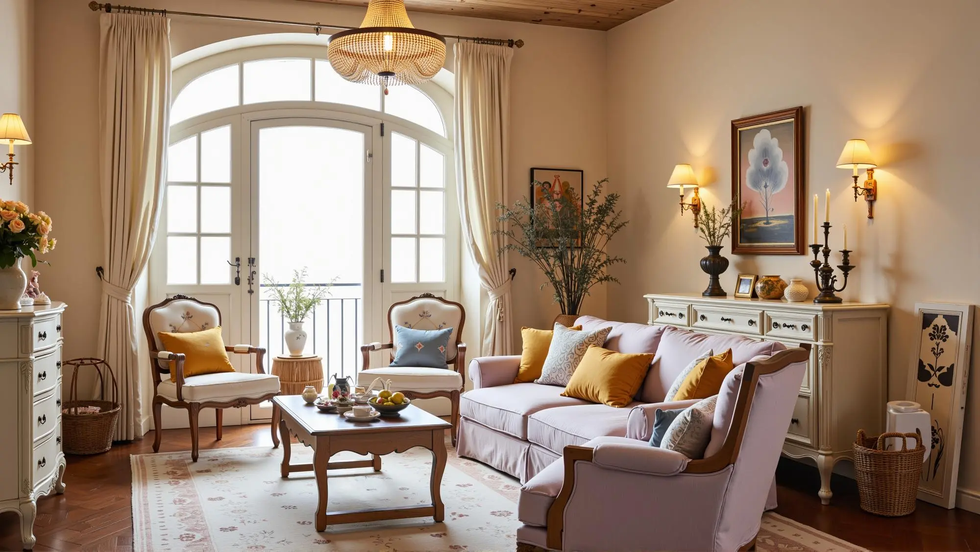 Romantic and Fresh Home Poetry living-room