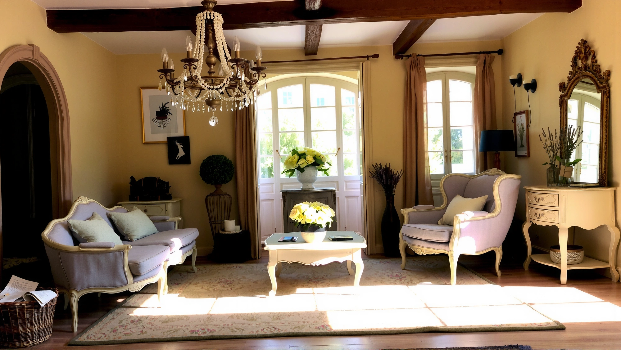 Romantic Retro Charm of Living Room Living room 3