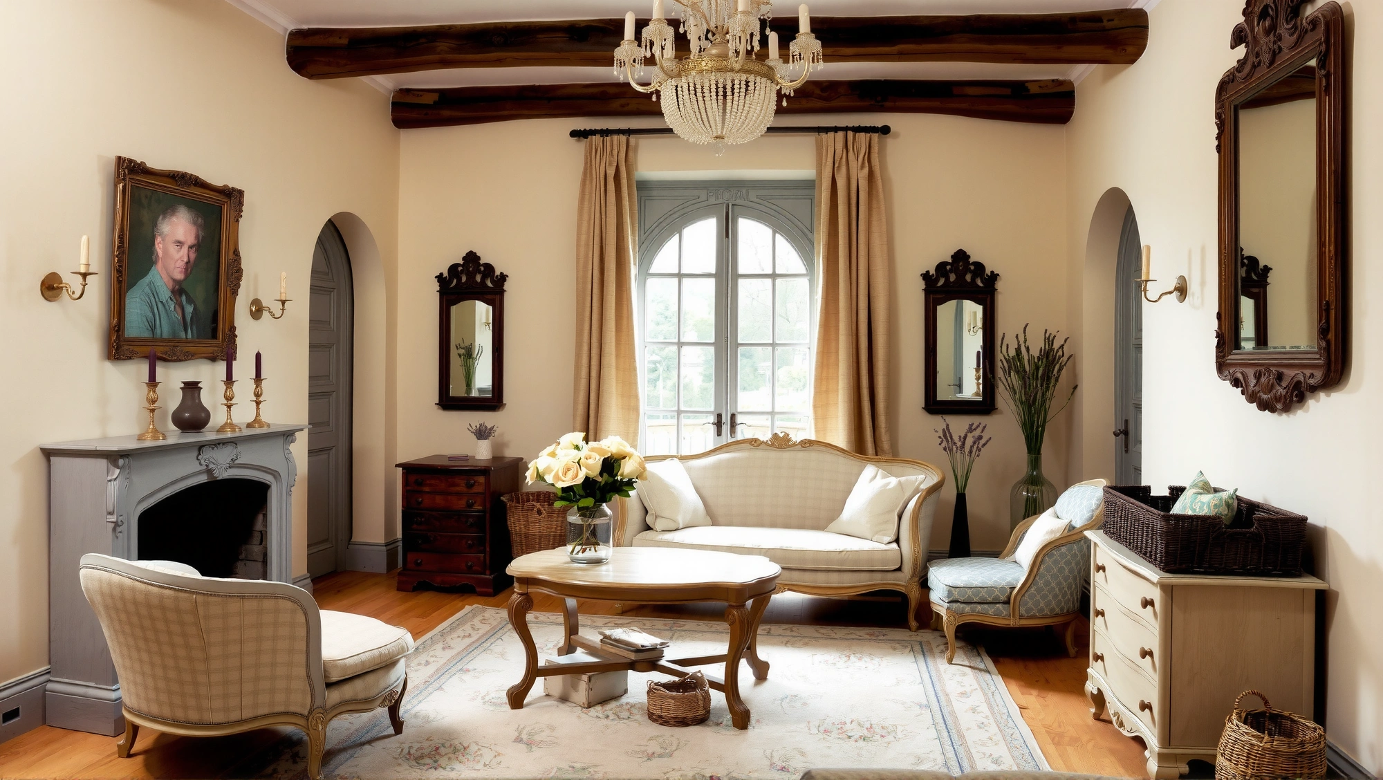 Romantic Retro Charm of Living Room Living room 2