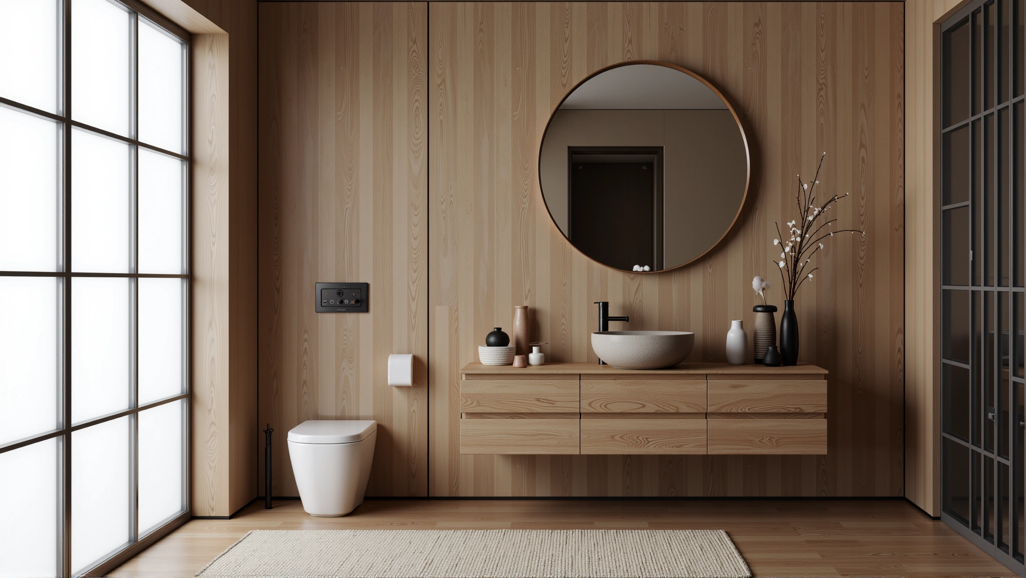 The Beauty of Japanese Wabi-Sabi Bathroom Bathroom 3