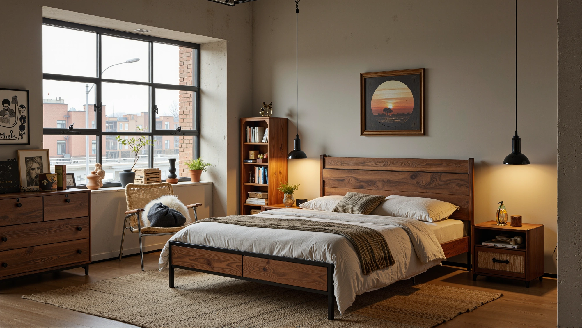 Industrial Bedrooms: Ruggedness and Warmth Bedroom 4