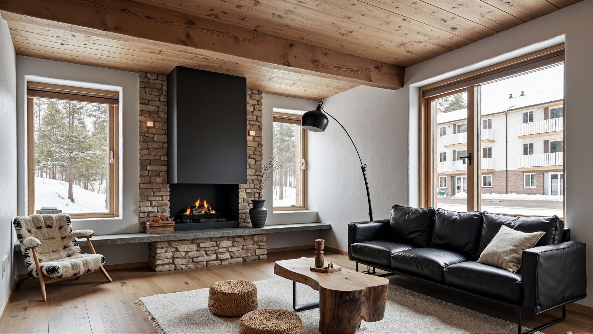 Natural Nordic Style Living Room Serie Living room 1