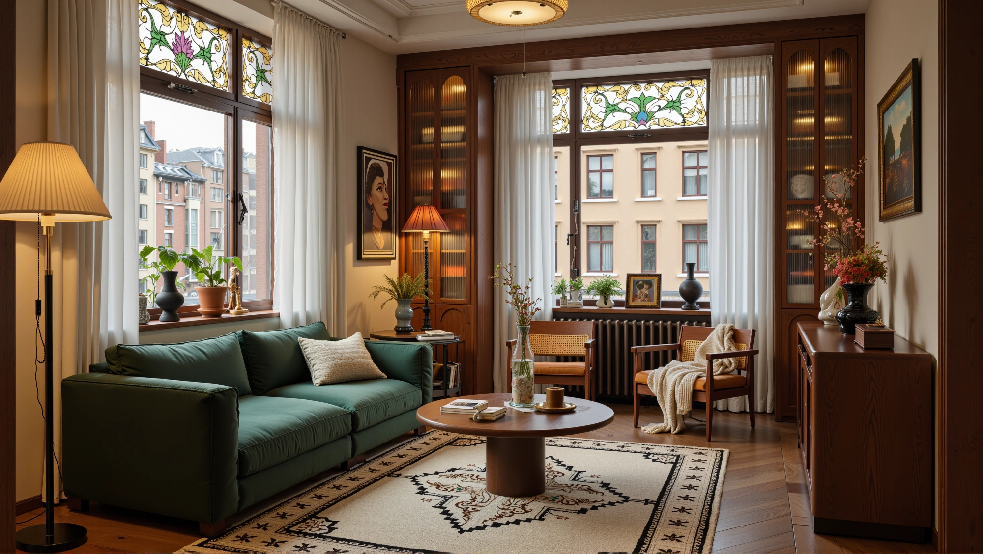 Vintage Elegant Living Room Living room 4