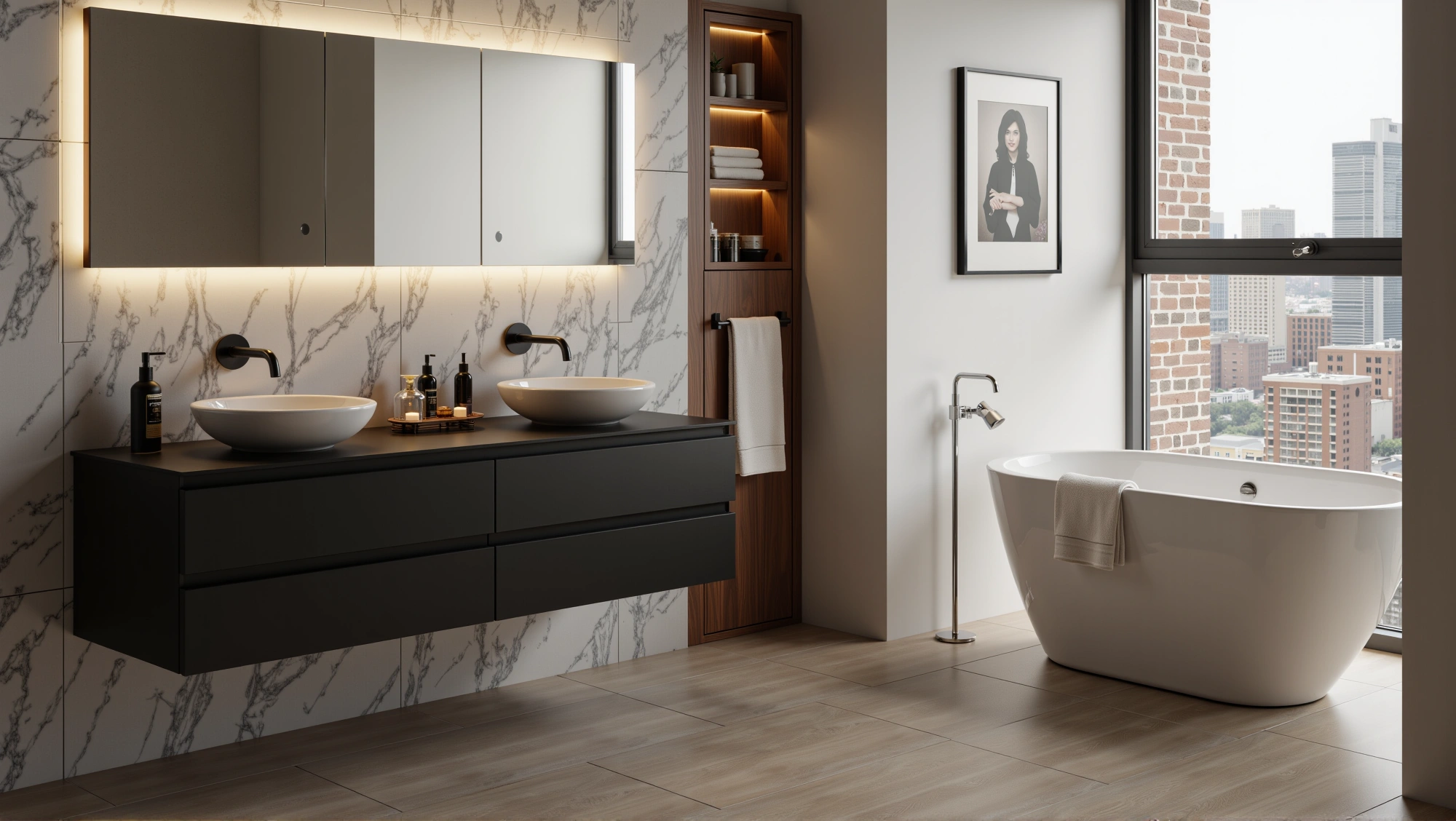 Modern Light Luxury Bathroom Bathroom 4