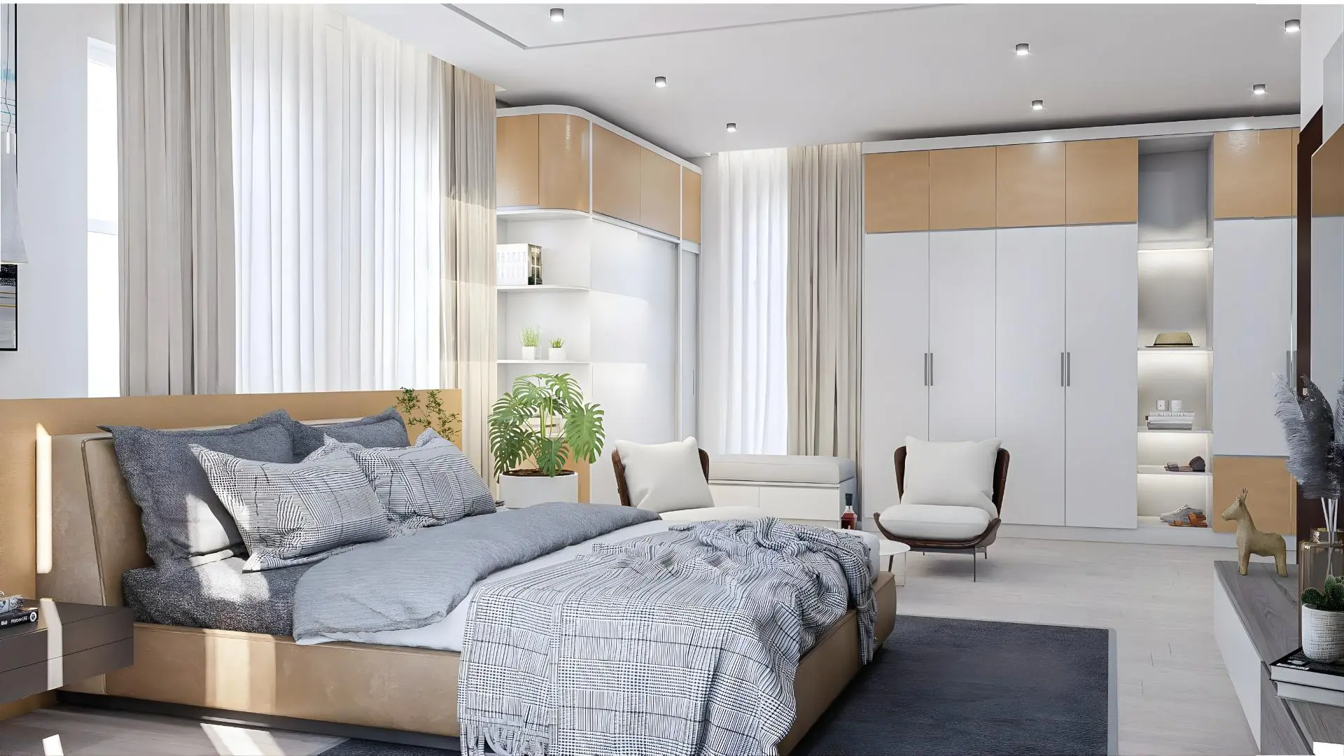 Modern Minimal Elegance bedroom