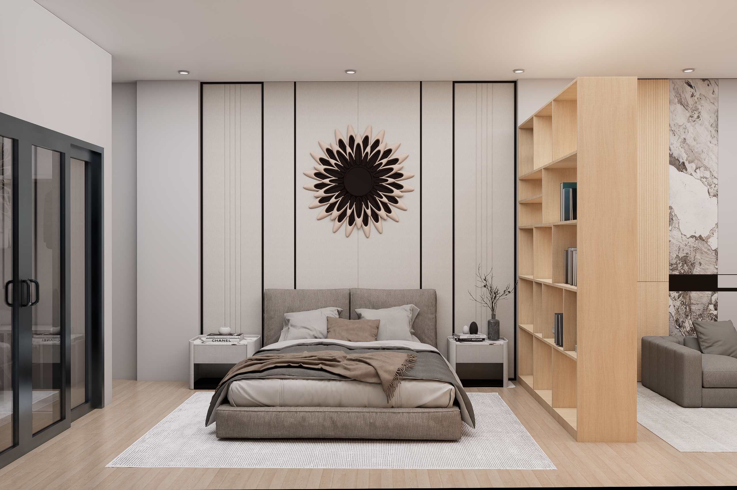 Studio Apartment Design Bedroom 1