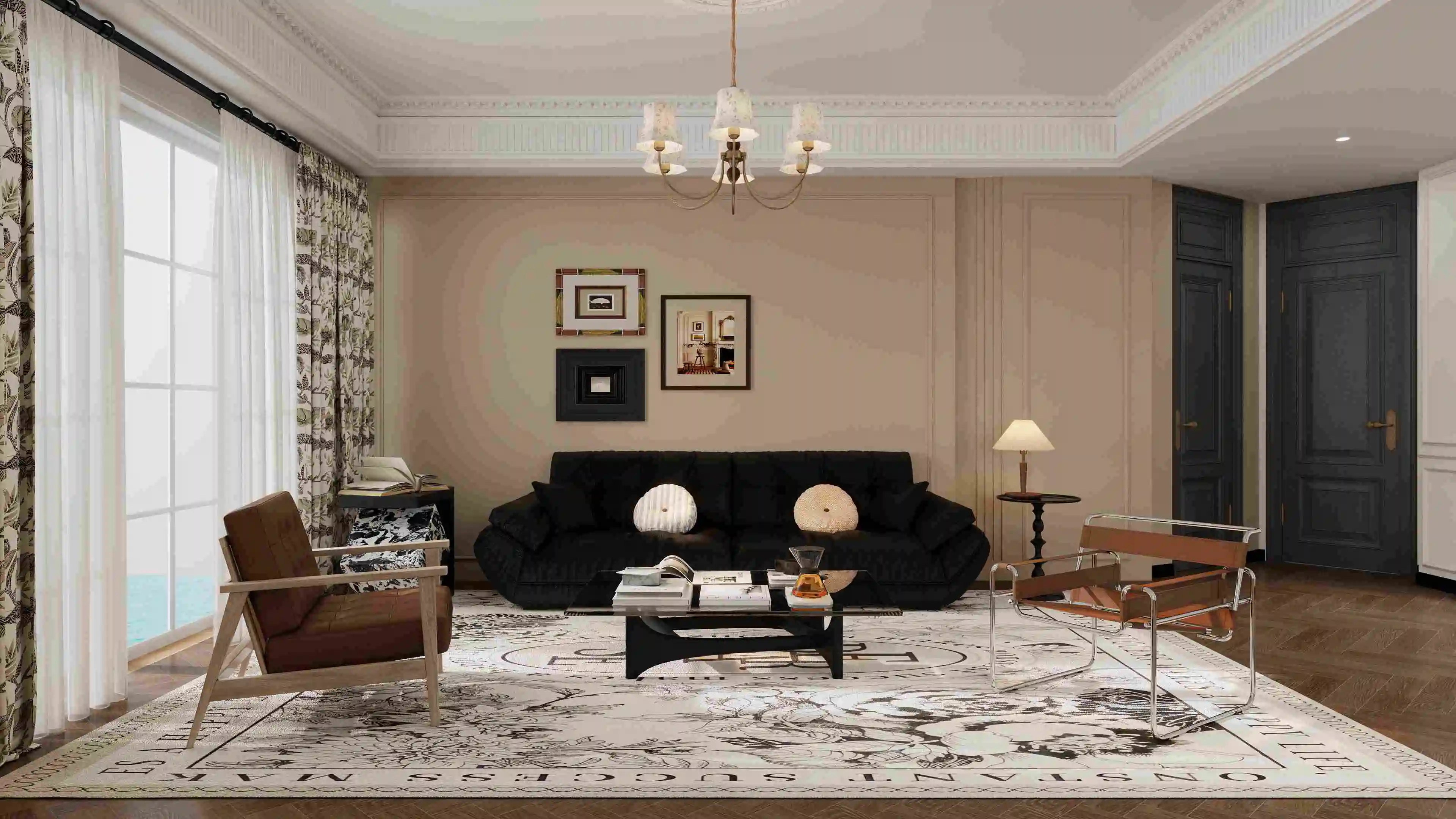Harmonious Coordination of Retro and Exquisiteness