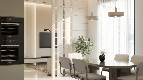 Contemporary Minimalist Living Lounge interior design idea