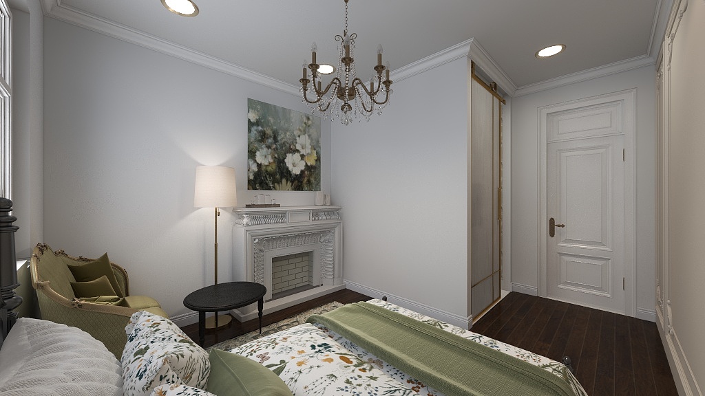Neoclassical Modern Bedroom Bedroom 2