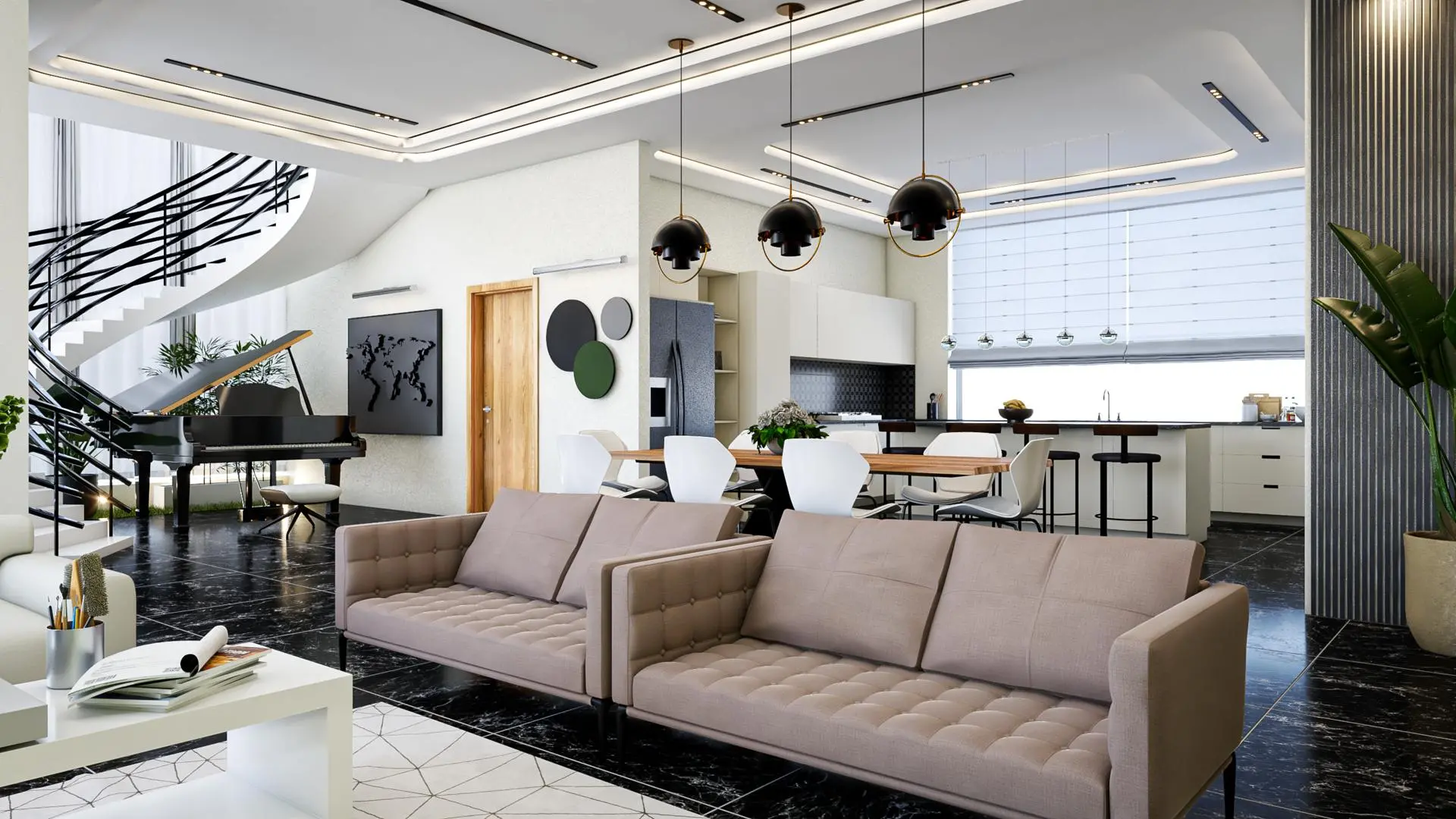 Contemporary Harmony living-room