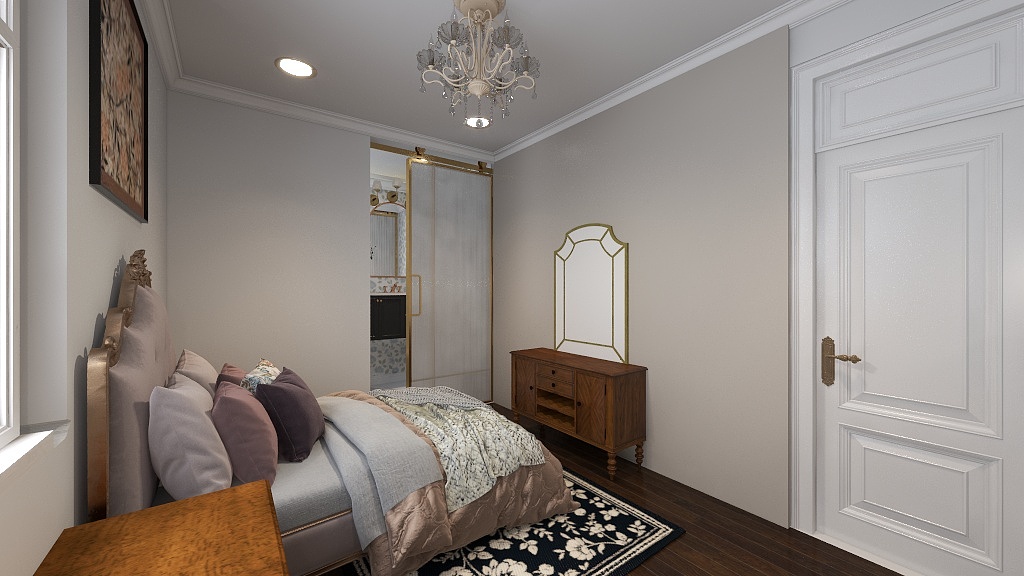 Neoclassical Modern Bedroom Bedroom 2