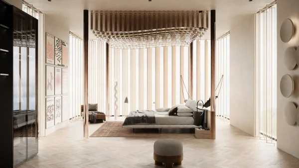 Light, Lines, and Luxury - Bedroom bedroom