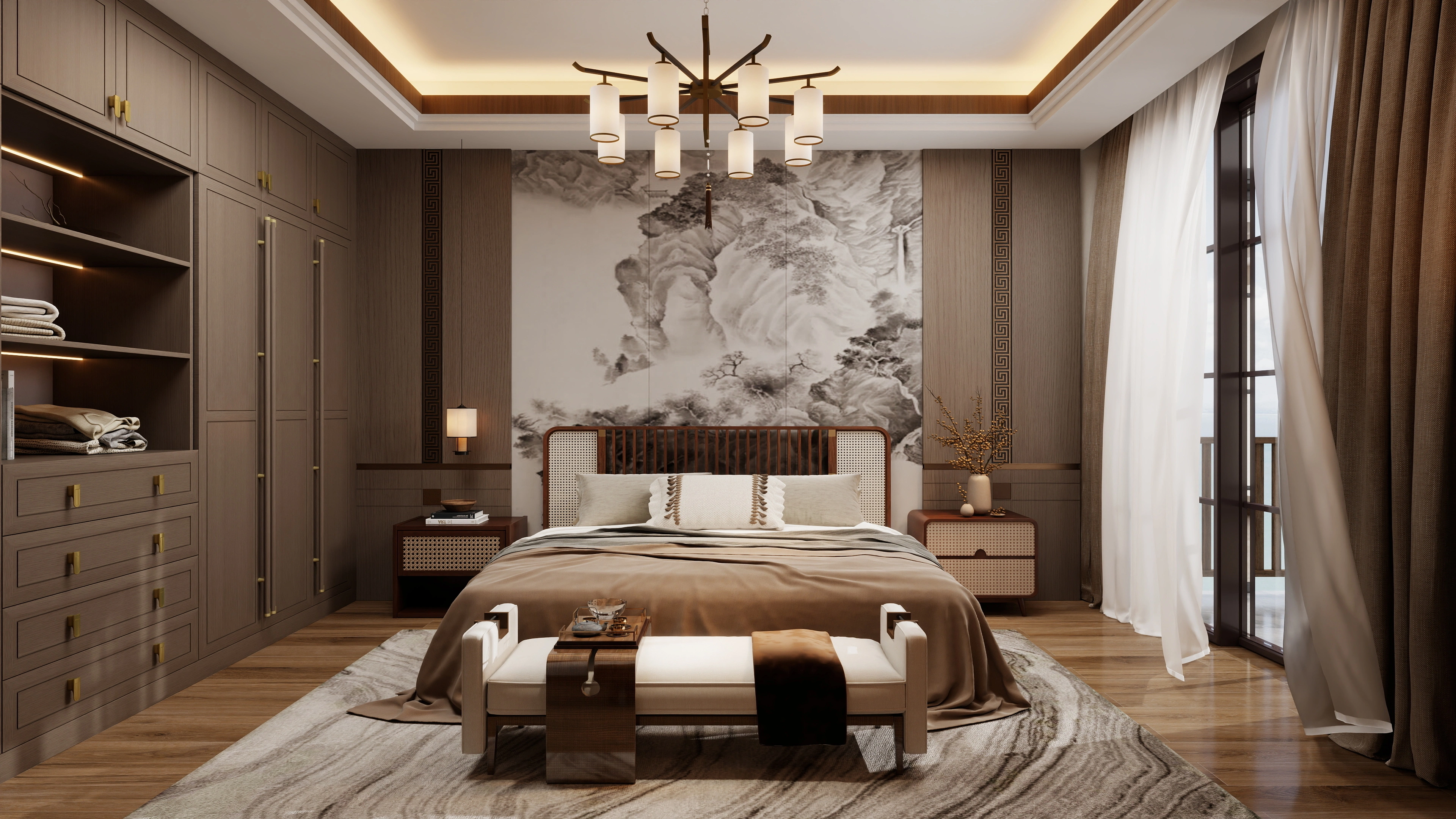 Elegance of New Chinese Style, Poetic Home Space
