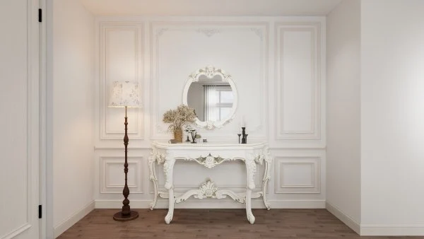 Luxurious and Elegant Home Space in French Style entryway