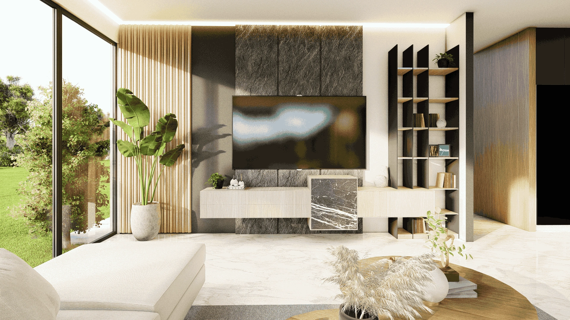 Modern Contemporary Interior Design Living room 1