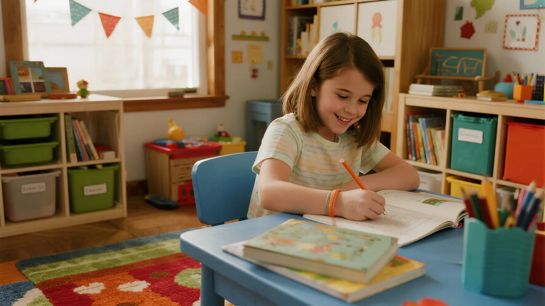 How to Set Up a Functional and Fun Study Spot for Your Kids